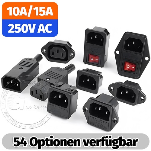 Kaltgeräte stecker kupplung - kaltgeräte,