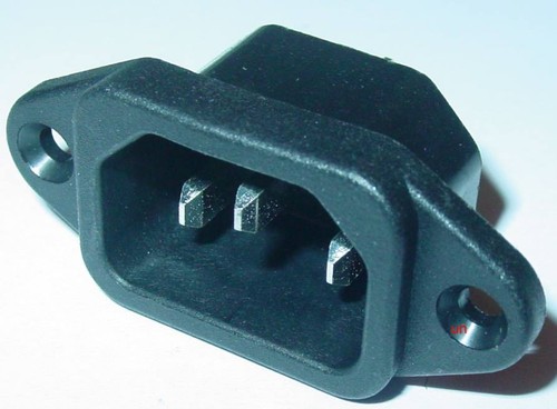Kaltgeräte einbaustecker für - einbaustecker,