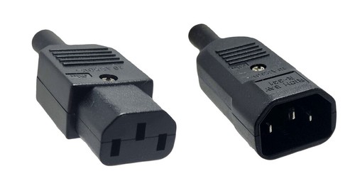 Kaltgerätestecker iec 320 - iec,